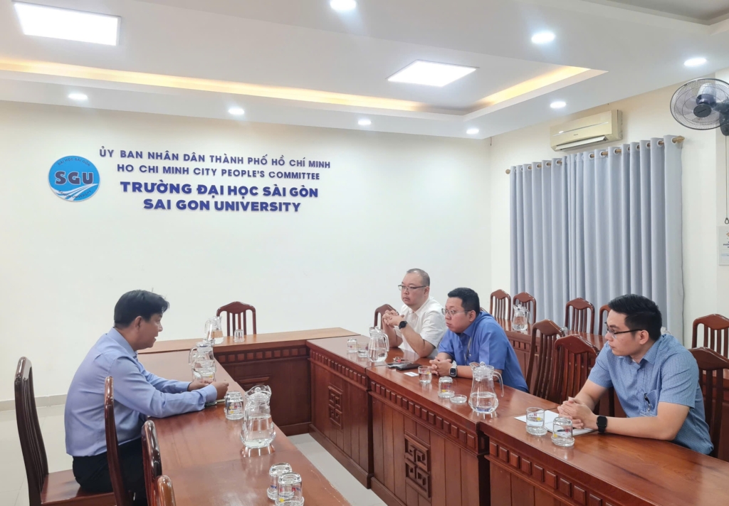 Viện Xúc Tiến Phát Triển Giáo Dục (IPED) Làm Việc Với Trường Đại Học Sài Gòn Về Hợp Tác Liên Kết Đào Tạo
